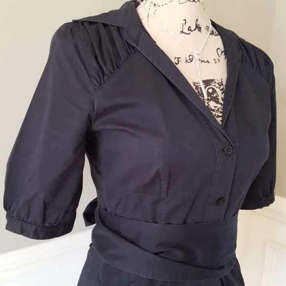 A|X ARMANI EXCHANGE button down dress 4 - Picture 2 of 7